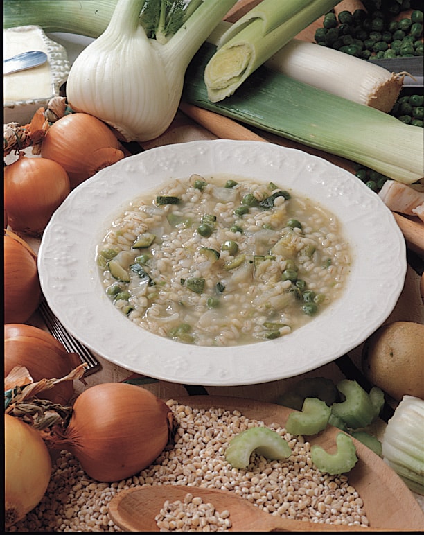 Zuppa d’orzo valdostana