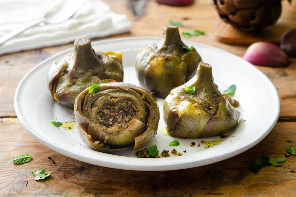 Carciofi alla romana