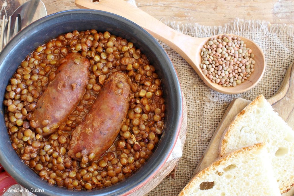 Lenticchie con salsiccia